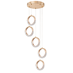 Люстра светодиодная Golden Shackle варинант исполнения - 3 | Loft Concept в Тюмени