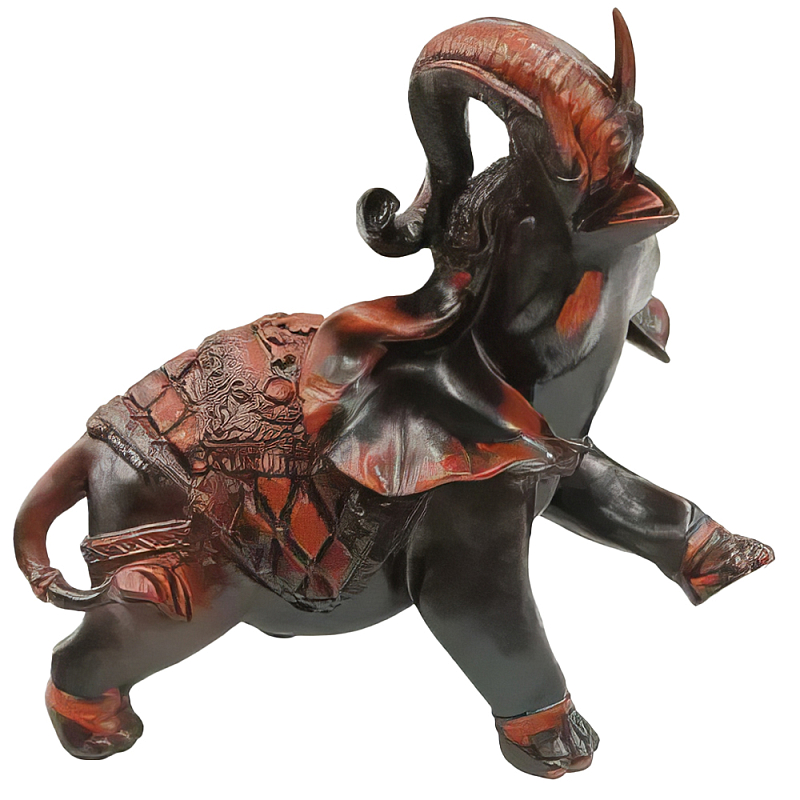 Статуэтка в виде слона Happy Elephant Коричневый Статуэтка в виде слона Happy Elephant Коричневый в Тюмени | Loft Concept