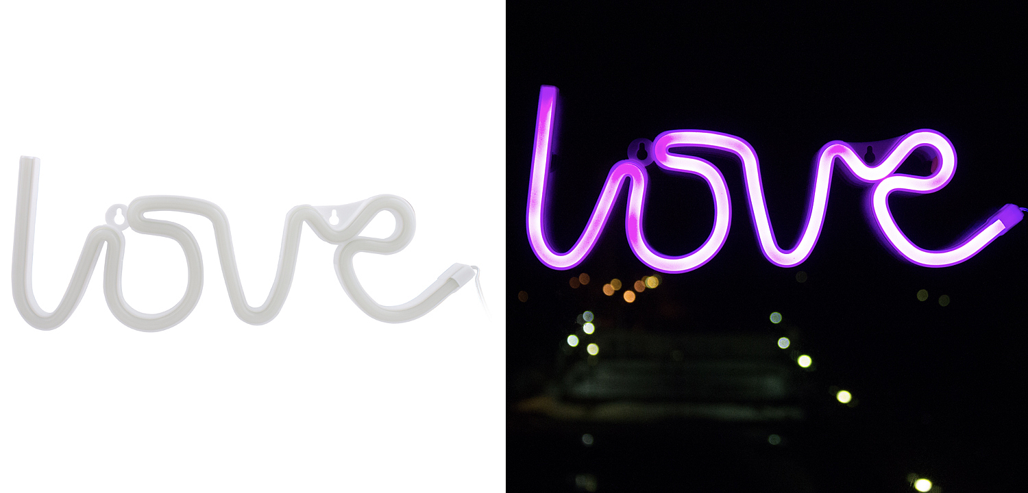 Неоновая лампа LOVE Неоновая лампа LOVE - Loft-Concept в Тюмени