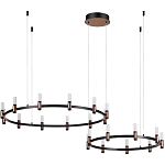 Люстра подвесная с цилиндрическими плафонами на двух круглых подвесах  Arnaut Light варинант исполнения - 2 | Loft Concept в Тюмени