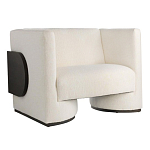 Кресло Florida Lounge Chair с элегантным деревянным декором  варинант исполнения - 1 | Loft Concept в Тюмени