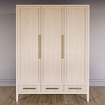 Большой Шкаф Primo Светлый дуб с 3 дверьми и 3 выдвижными ящиками варинант исполнения - 1 | Loft Concept в Тюмени