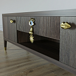 TV-тумба Дизайнерская Elsa Dreams Walnut варинант исполнения - 2 | Loft Concept в Тюмени