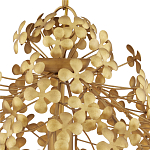 Подвесной светильник золотой с декором в виде лепестков клевера Hanging Clover варинант исполнения - 1 | Loft Concept в Тюмени