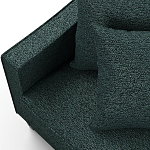 Мебельная ткань Шенилл темно-зеленый цвет 138 см T4-39 варинант исполнения - 7 | Loft Concept в Тюмени