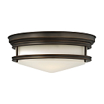 Потолочный светильник с белым матовым стеклянным плафоном в форме перевернутого конуса Hinkley варинант исполнения - 12 | Loft Concept в Тюмени