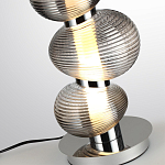 Настольная лампа с 3-мя рифлеными стеклянными шарами Marcelh Light варинант исполнения - 8 | Loft Concept в Тюмени