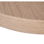 Столик журнальный круглый со светлым шпоном Light Veneer Table варинант исполнения - 4 | Loft Concept в Тюмени