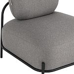 Кресло в серой рогожке  COLOR BLOCK варинант исполнения - 6 | Loft Concept в Тюмени