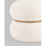 Пуф Полли S тедди белый варинант исполнения - 2 | Loft Concept в Тюмени