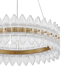 Люстра круглая с декоративными элементами в виде лепестков Round Light Flashing варинант исполнения - 6 | Loft Concept в Тюмени