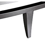 Комод фактурный серебристый с дверцами Silver Chest of Drawers варинант исполнения - 3 | Loft Concept в Тюмени