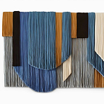 Абстрактное Панно из нитей Thread panel Abstraction II варинант исполнения - 1 | Loft Concept в Тюмени