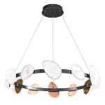 Люстра подвесная круглая с овальными плафонами Iona chandelier варинант исполнения - 6 | Loft Concept в Тюмени