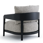 Кресло с каркасом из массива ясеня Deniaud Ash Grey Armchair варинант исполнения - 10 | Loft Concept в Тюмени