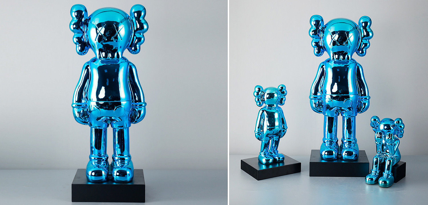 Статуэтка KAWS Blue on stand Статуэтка KAWS Blue on stand - Loft-Concept в Тюмени
