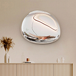 Абстрактная скульптура на стену в виде капли воды Water Outline варинант исполнения - 4 | Loft Concept в Тюмени