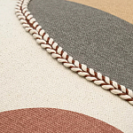 Подушка декоративная с геометрическим узором и плетенными вставками Divine Abstractions варинант исполнения - 2 | Loft Concept в Тюмени