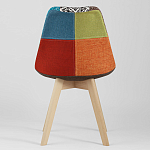 Стул с обивкой в стиле пэчворк Arvika варинант исполнения - 4 | Loft Concept в Тюмени