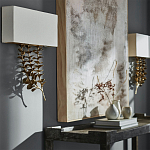 Бра Brass Eucalyptus Branches Lampshade Wall Lamp варинант исполнения - 3 | Loft Concept в Тюмени