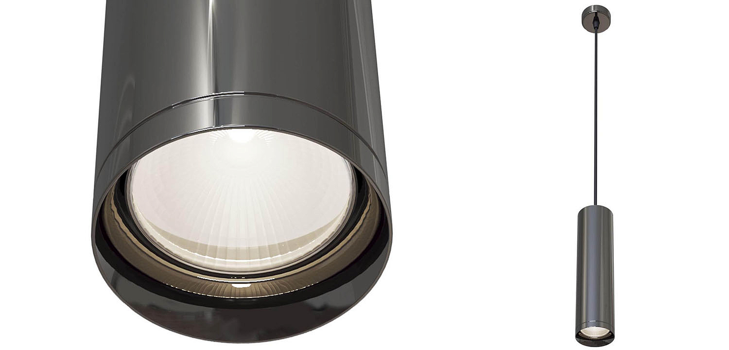 Подвесной светильник Trumpet tube graphite 30 Подвесной светильник Trumpet tube graphite 30 - Loft-Concept в Тюмени