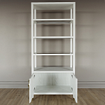 Стеллаж со стеклянными полками Elsa Dreams White варинант исполнения - 3 | Loft Concept в Тюмени