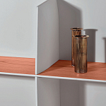 Дизайнерский стеллаж с вертикальными и горизонтальными полками Gio Ponti D.357.1 D.357.2 Rack варинант исполнения - 2 | Loft Concept в Тюмени