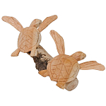 Статуэтка из дерева черепахи Animals of the World 25 варинант исполнения - 2 | Loft Concept в Тюмени