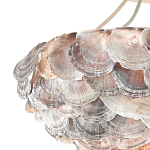 Потолочный светильник с каскадным абажуром из ракушек Sea Ravens варинант исполнения - 1 | Loft Concept в Тюмени