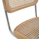 Офисный стул из ротанга на колёсах June Rattan Wicker Chair варинант исполнения - 5 | Loft Concept в Тюмени