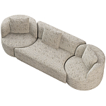 Диван Calypso с поворотным механизмом  варинант исполнения - 7 | Loft Concept в Тюмени