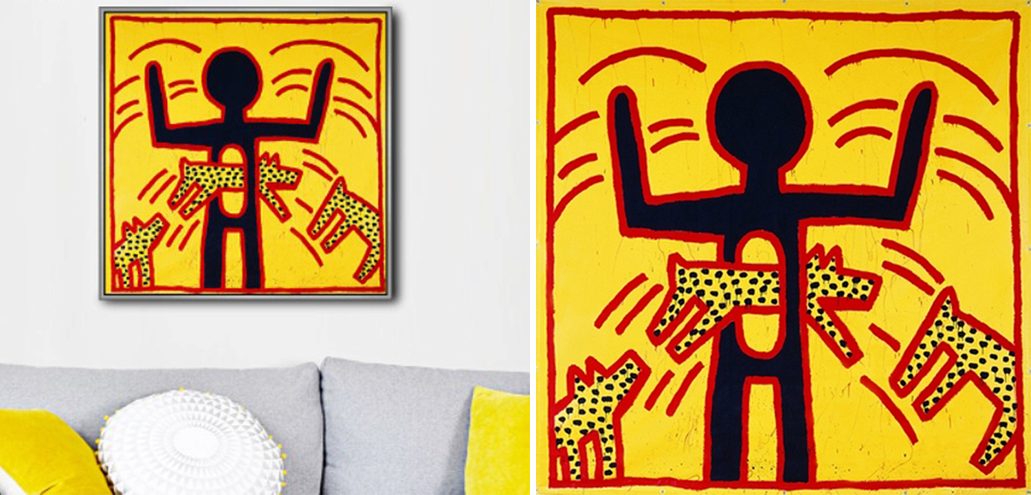 Постер Keith Haring 9 Постер Keith Haring 9 - Loft-Concept в Тюмени
