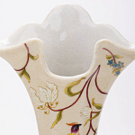 Ваза из фарфора с бронзовыми вставками Eden Garden варинант исполнения - 5 | Loft Concept в Тюмени