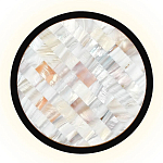 Бра в форме диска с перламутровыми прямоугольниками из морской ракушки Touch of Marine Charm варинант исполнения - 5 | Loft Concept в Тюмени