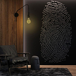 Барельеф FINGERPRINT варинант исполнения - 3 | Loft Concept в Тюмени