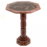 Кофейный стол из натуральных камней Лемезит и Яшма Natural Stone Tables варинант исполнения - 21 | Loft Concept в Тюмени