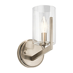 Бра с прозрачным плафоном в форме цилиндра Kichler варинант исполнения - 6 | Loft Concept в Тюмени