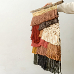 Текстильное Панно с бахромой варинант исполнения - 3 | Loft Concept в Тюмени