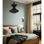 Подвесной вязаный черный светильник «Моника» варинант исполнения - 4 | Loft Concept в Тюмени