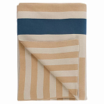 Плед из хлопка с геометрическим рисунком Elan Stripe  варинант исполнения - 1 | Loft Concept в Тюмени