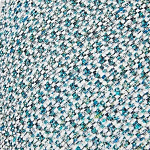 Дизайнерское круглое мягкое кресло в голубой пестрой обивке Roux Round Armchair варинант исполнения - 7 | Loft Concept в Тюмени