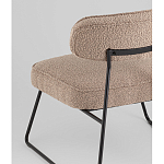 Кресло лаунж Kate букле капучино варинант исполнения - 3 | Loft Concept в Тюмени