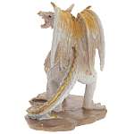 Декоративная статуэтка Дракон Dragon Beige Gold Statuette варинант исполнения - 4 | Loft Concept в Тюмени