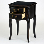 Тумба прикроватная из массива березы с 2-мя ящиками в стиле прованс Vintage варинант исполнения - 3 | Loft Concept в Тюмени