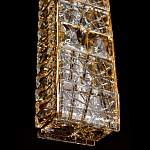 Подвесной светильник прямоугольный с фактурным хрустальным плафоном Light Delight варинант исполнения - 6 | Loft Concept в Тюмени