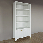 Книжный Стеллаж Elsa Dreams White с задней стенкой варинант исполнения - 2 | Loft Concept в Тюмени