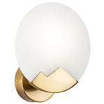 Бра с плафоном из камня в форме диска Ricci Stone Wall Lamp варинант исполнения - 1 | Loft Concept в Тюмени