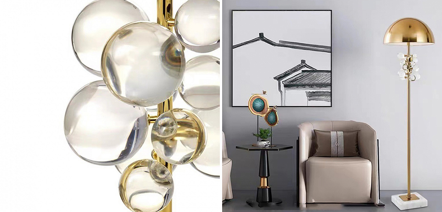 Торшер Globo Fllor Lamp Торшер Globo Fllor Lamp - Loft-Concept в Тюмени