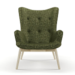 Мебельная ткань Шенилл зеленый цвет 138 см T4-22 варинант исполнения - 6 | Loft Concept в Тюмени