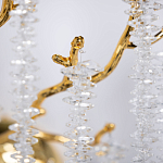 Бра золотого цвета с ветвями и хрустальными подвесками FAIRYTREE Light варинант исполнения - 5 | Loft Concept в Тюмени